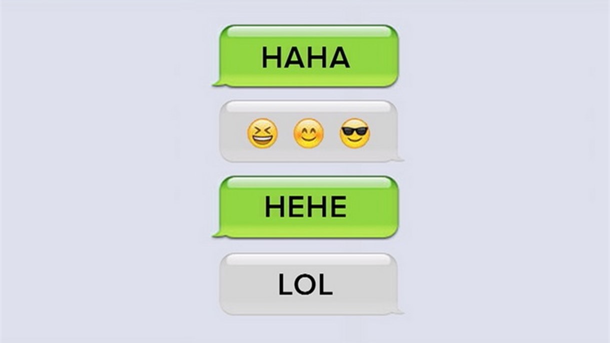 هل انتم مع LOL أم مع HAHA ؟