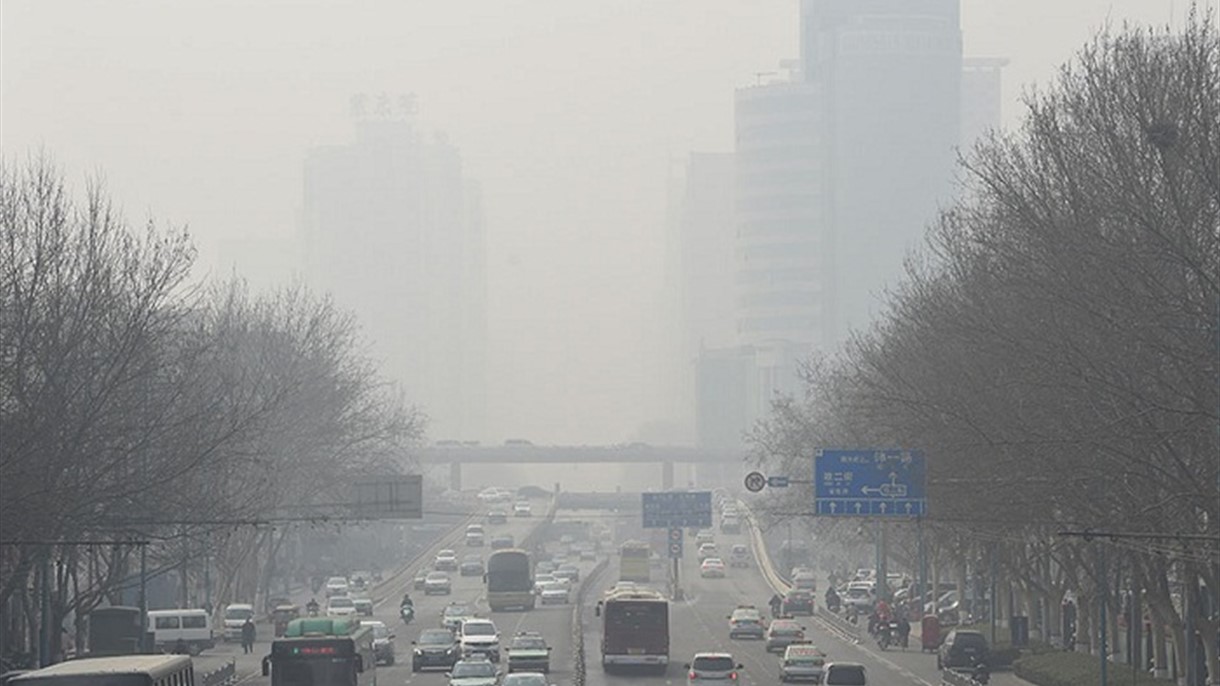 اليكم نتيجة الضباب الدخاني في الصين
