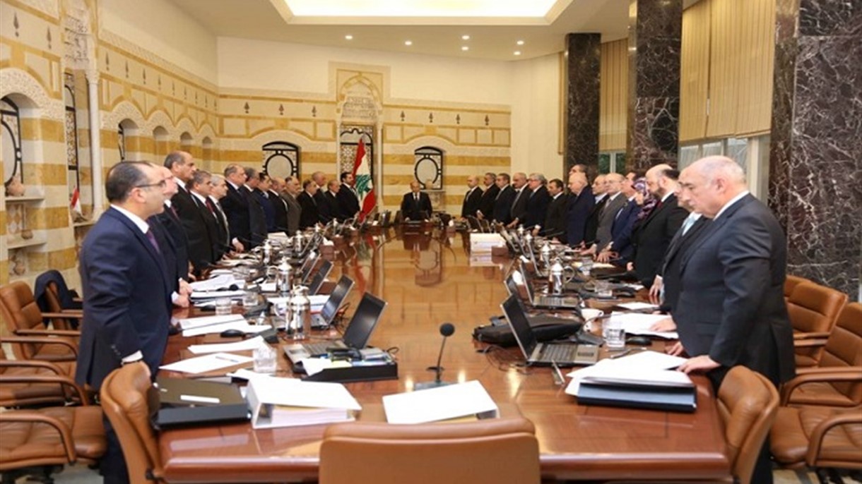 أول جلسة للحكومة اللبنانية في 2017