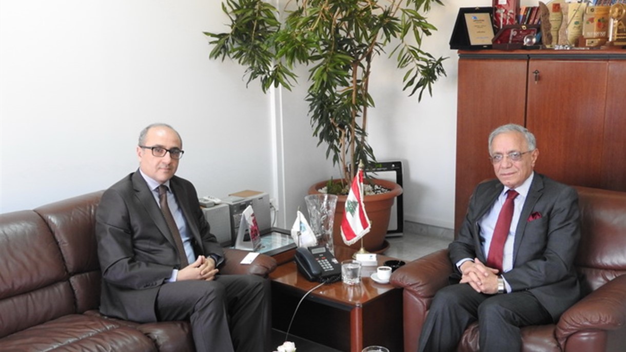 سفير تونس في لبنان يزور رئيس إيدال