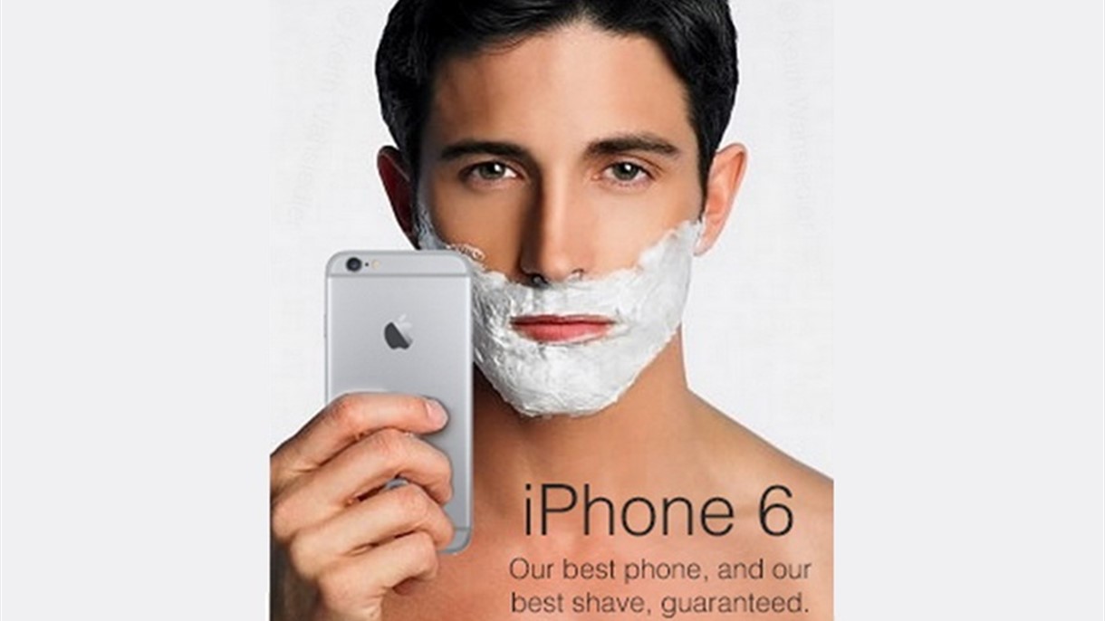 وهذه مشكلة ثانية :iPhone 6  يسحب شعر الذقن