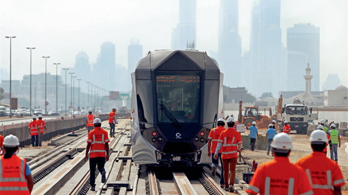 "ترام دبي" أول قطار في دول الخليج