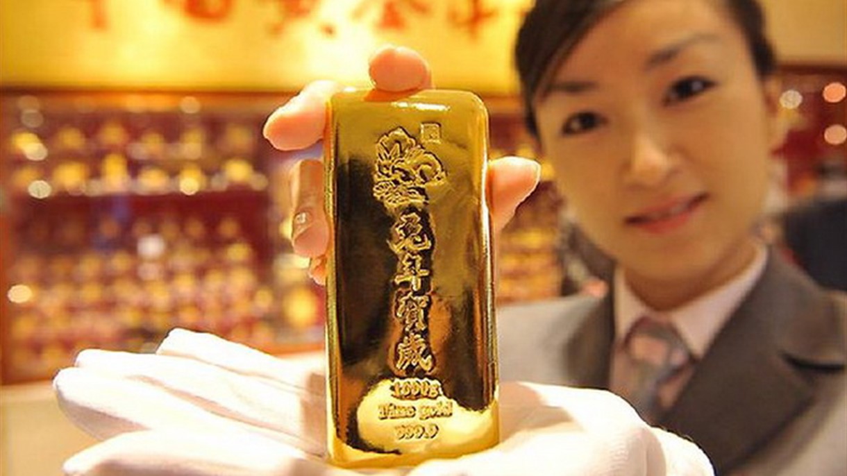 للسنة الثامنة الصين اكبر منتج للذهب