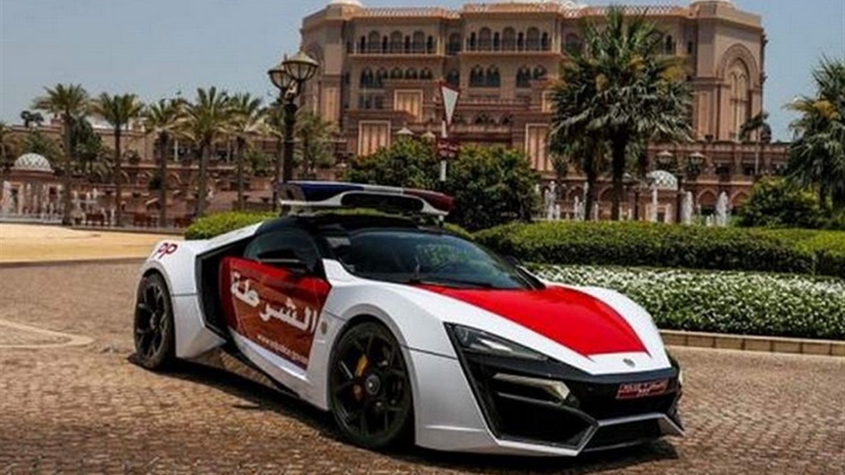 شركة لبنانية تصنع سيارة لشرطة أبوظبي