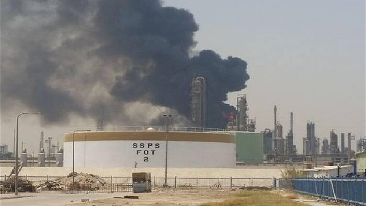 السيطرة على حريق مصفاة الشعيبة للنفط بالكويت