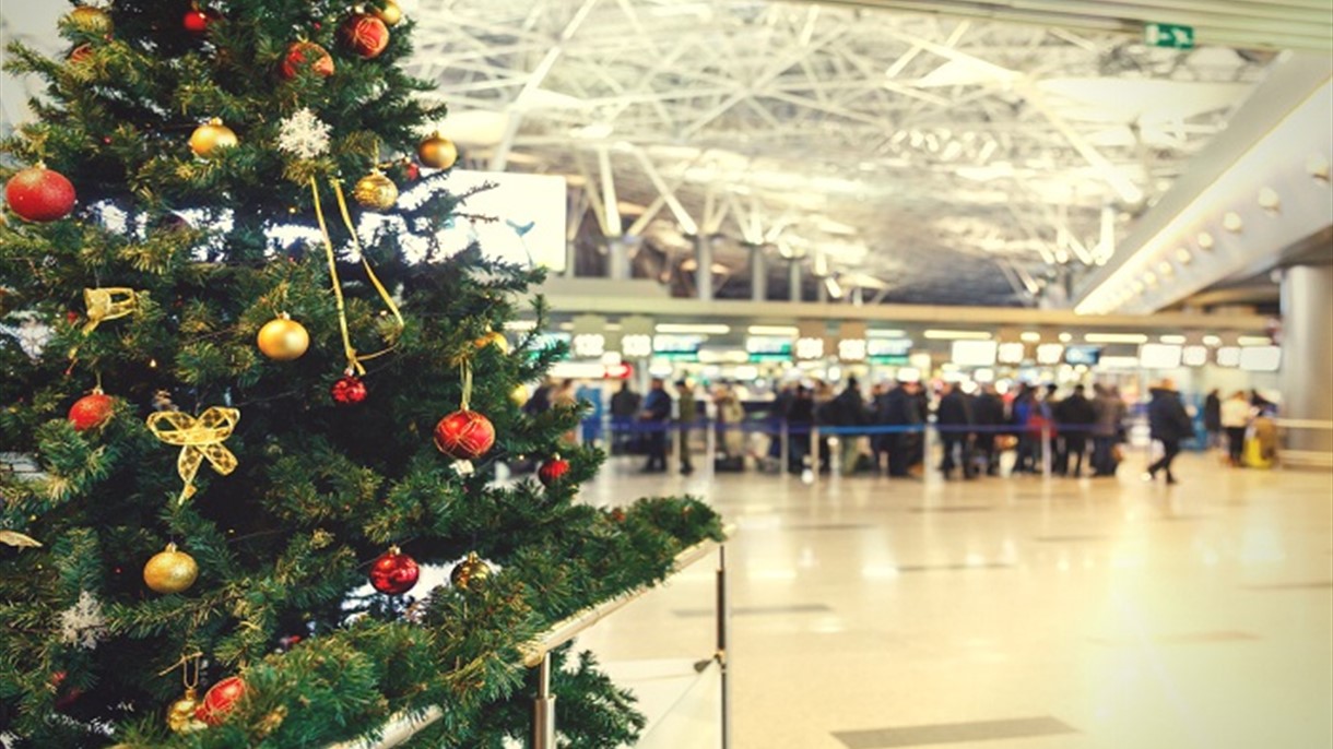 أكثر 10 مطارات ازدحاماً في فترة عيد الميلاد