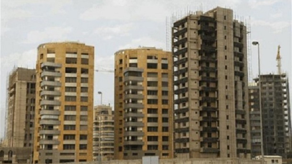 تراجع مساحات البناء المرخّصة في لبنان