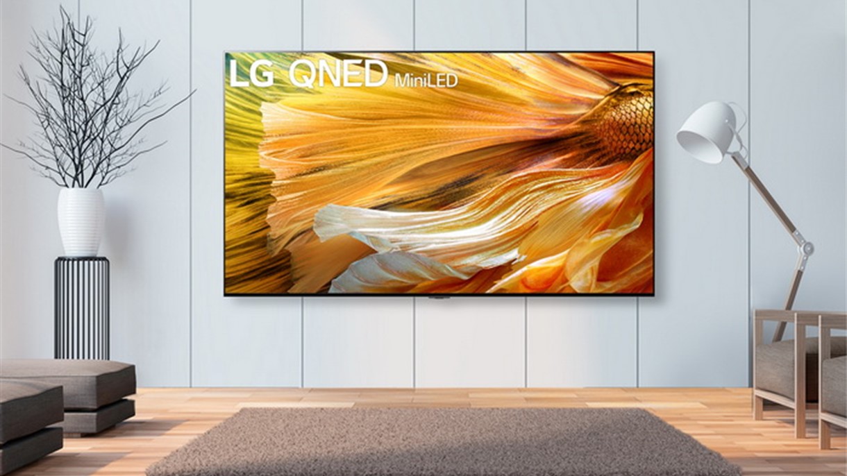 تلفزيون LG QNED MINI LED يضع معياراً جديداً لجودة الصورة