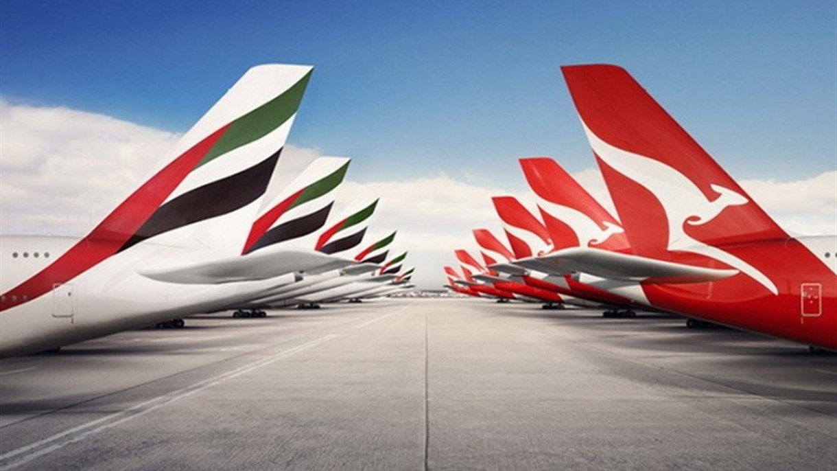 طيران الإمارات تُمدد شراكتها مع Qantas الاسترالية