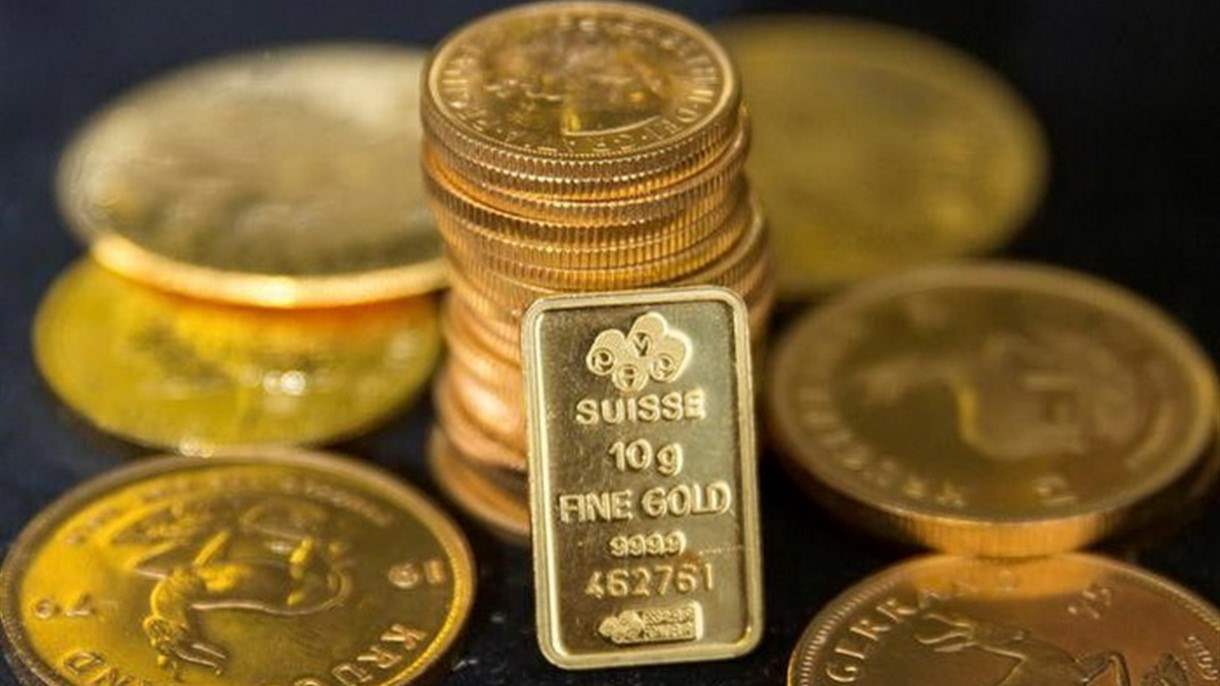 سعر أونصة الذهب خلال تداولات بداية الأسبوع