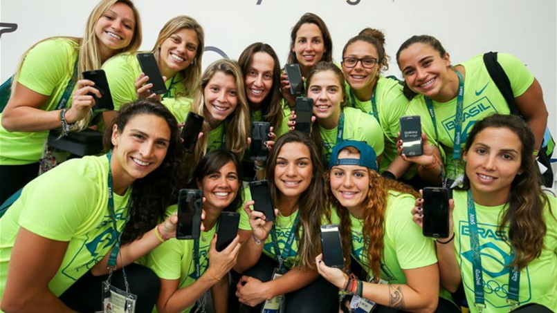 هاتف غالاكسي S7 Edge للرياضيين الأولمبيين في ريو 2016
