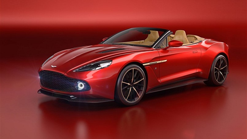 شركة Aston Martin تطلق سيارة Vanquish Zagato Volante