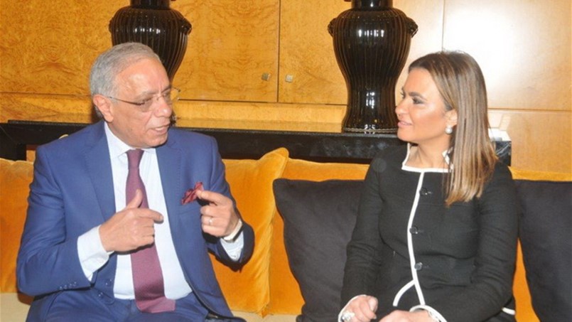 عيتاني يبحث تعزيز الاستثمار مع وزيرة استثمار مصر