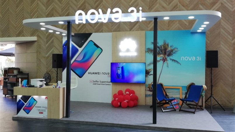 هواوي nova 3i يلتقي محبي السيلفي في أسواق بيروت